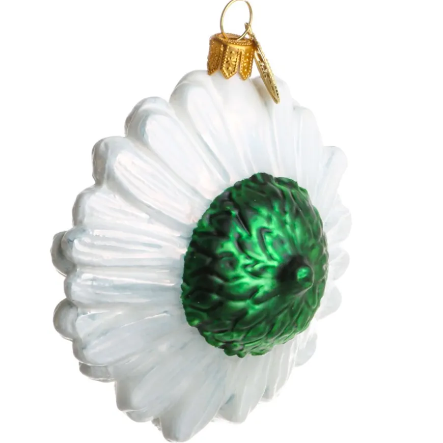 BLOMST MARGUERIT 10 CM HVID