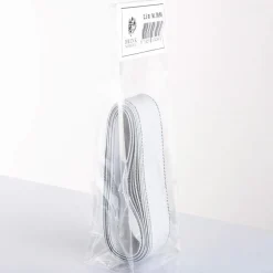 BÅND GROSGRAIN 25 MM X 2,5 M GRÅT SØLVFARVET
