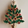 BROCHE 5 CM JULETRÆ