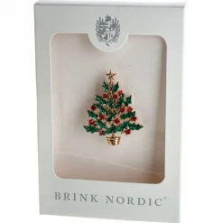 BROCHE 5 CM JULETRÆ