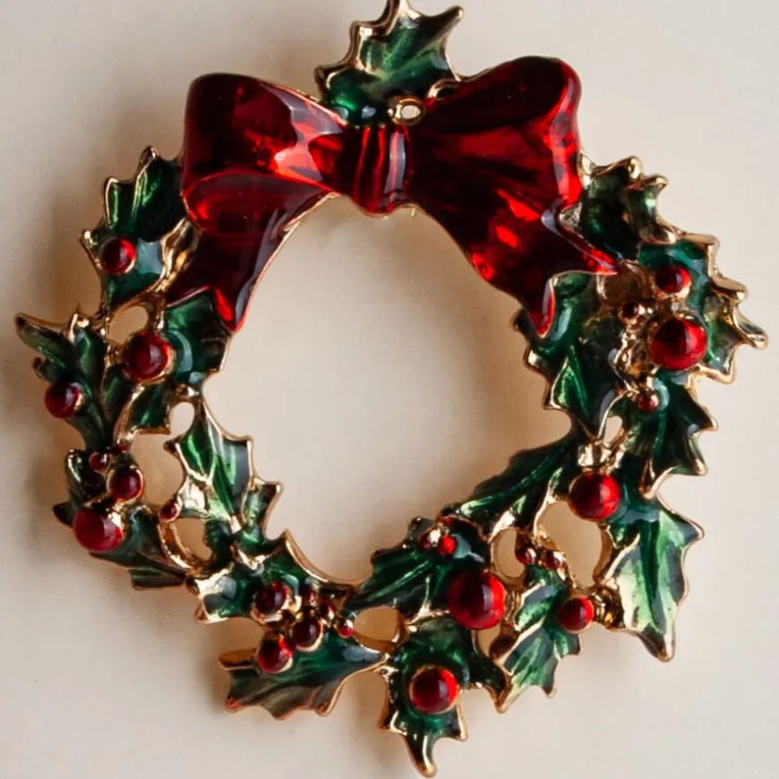 BROCHE 5 CM KRISTJØRN