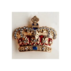 BROCHE 3 CM KRONE