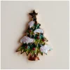 BROCHE PIN 3 CM JULETRÆ