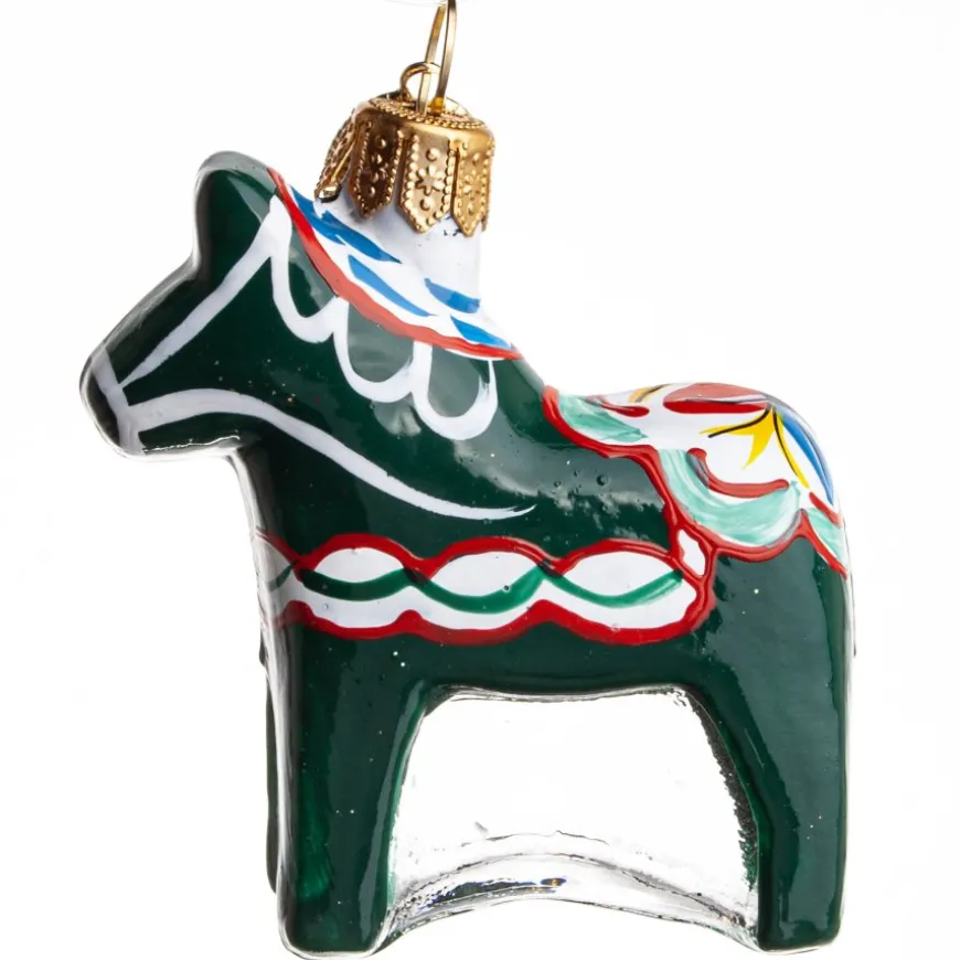 DALA HEST 5 CM GRØN