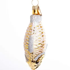 FISK 8 CM GULDFARVET