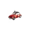 FOLKEVOGN 10 CM RØD CABRIO
