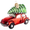 FOLKEVOGN JULETRÆ 10 CM RØD