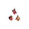 HJERTE/FLAG/TROMME 4 CM DK