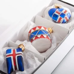 HJERTE/FLAG/TROMME 4 CM IS