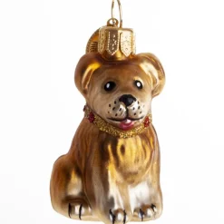 HUND 5 CM LYSEBRUN