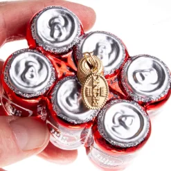 JULE COLA 6 CM RØD