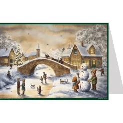 JULEKALENDER POSTKORT 40150