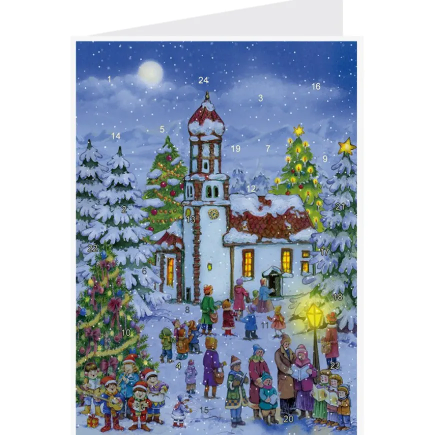 JULEKALENDER POSTKORT 40144