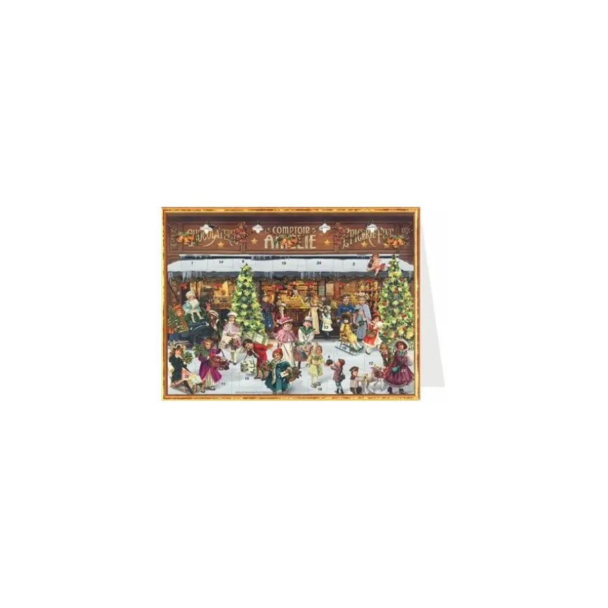 JULEKALENDER POSTKORT 40130