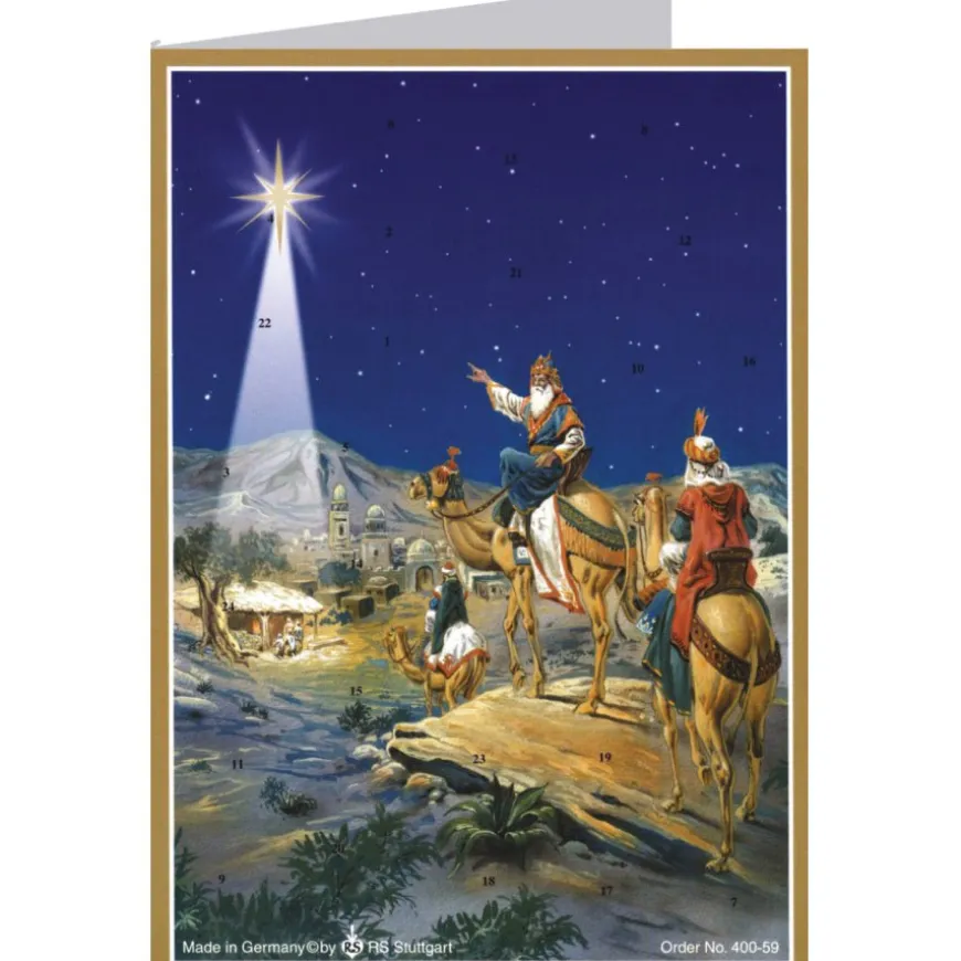 JULEKALENDER POSTKORT 40059