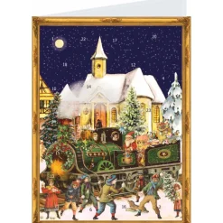 JULEKALENDER POSTKORT 491