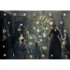 JULEKALENDER POSTKORT A6 GLADE JUL
