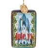 JULELYS ÆSKE 6 CM BLÅ
