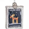 JULEMÆRKE 2014 6 CM