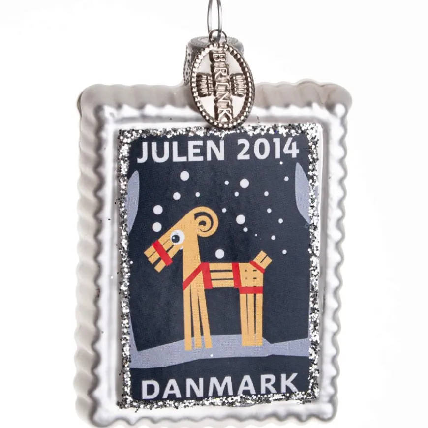 JULEMÆRKE 2014 6 CM