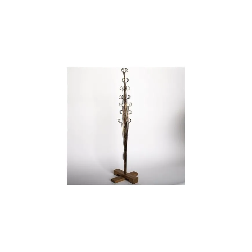 JULETRÆ 60 CM GULDFARVET