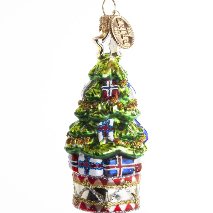 JULETRÆ 8 CM NORDIC