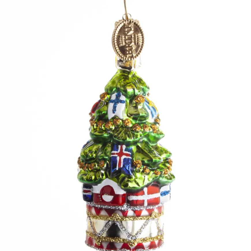JULETRÆ 8 CM NORDIC