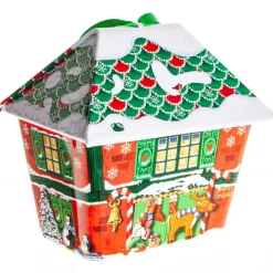 KAGEDÅSE JULEMANDENS HUS 10 CM