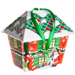 KAGEDÅSE JULEMANDENS HUS 10 CM