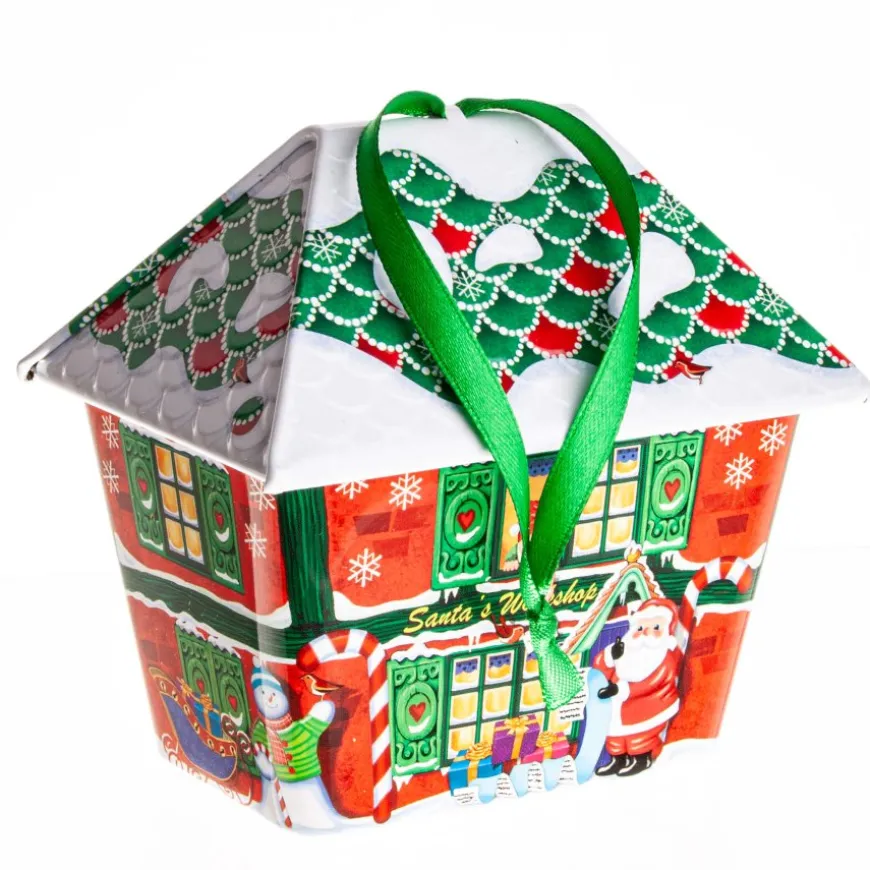 KAGEDÅSE JULEMANDENS HUS 10 CM
