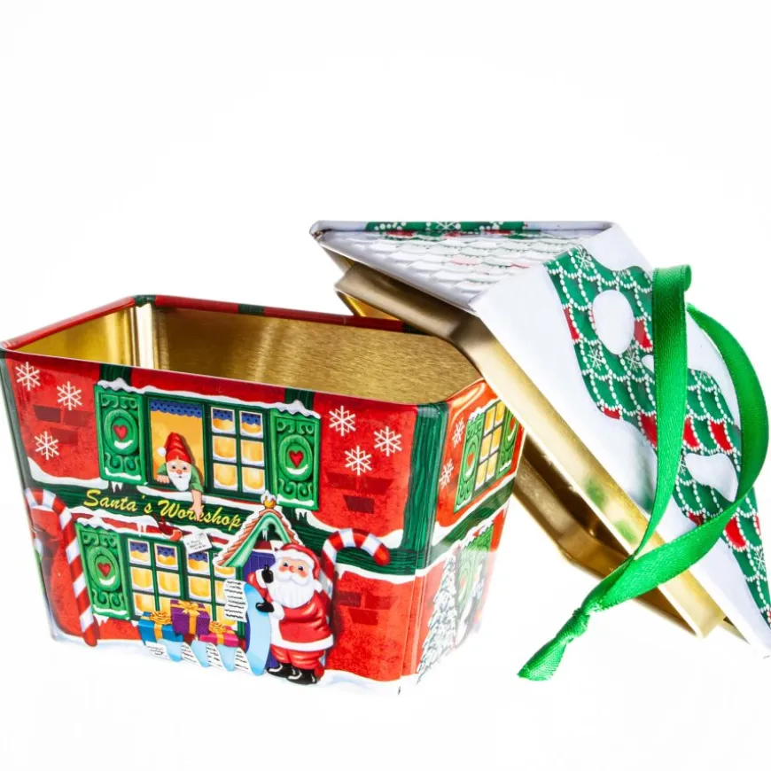 KAGEDÅSE JULEMANDENS HUS 10 CM