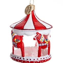 KARRUSEL DALA 7 CM RØD