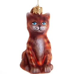 KAT 6 CM RØD STRIBET