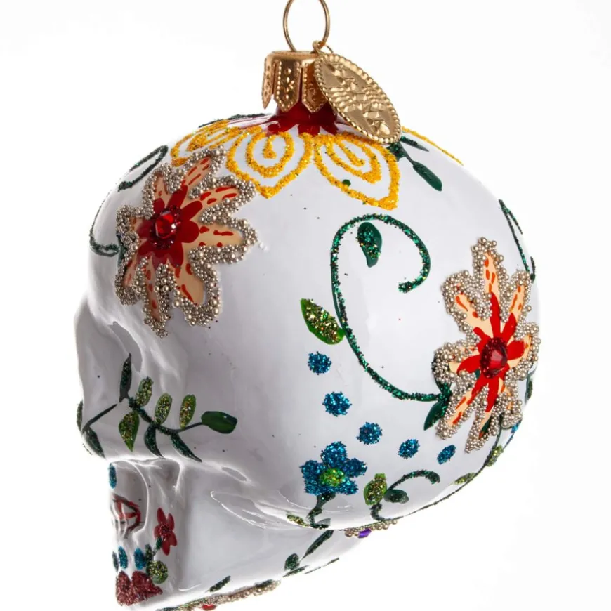 KRANIUM 7 CM BLOMSTER