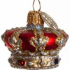 KRONE GALLA 4 CM RØD