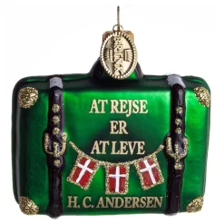 KUFFERT H.C. ANDERSEN 6 CM GRØN