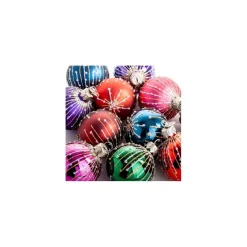 KUGLE MUM 5 CM RUBIN BLANK