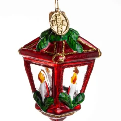 LANTERNE 6 CM RØD