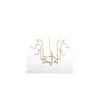 MANCHET H 5 x DIA 10 CM GULDFARVET