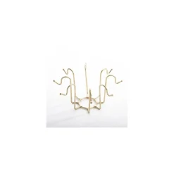 MANCHET H 5 x DIA 10 CM GULDFARVET