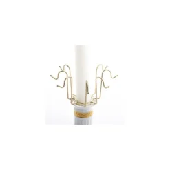 MANCHET H 5 x DIA 10 CM GULDFARVET