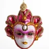 MASKERADE MASKE 7 CM PINK