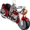 MOTORCYKEL 8 CM RØD