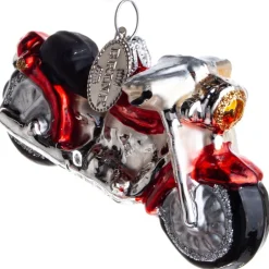 MOTORCYKEL 8 CM RØD