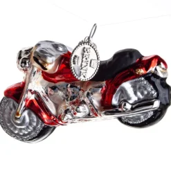 MOTORCYKEL 8 CM RØD