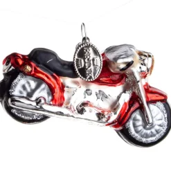 MOTORCYKEL 8 CM RØD