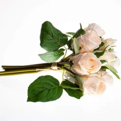 ROSENBUKET 23 CM CREME