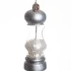 SALTKVÆRN 10 CM SØLVFARVET