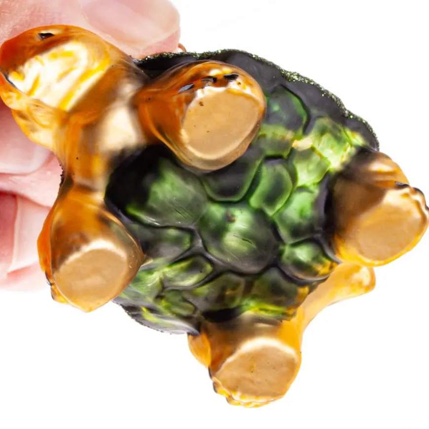 SKILDPADDE 6 CM GRØN