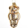 TILBUD BAMSE 7 CM GULDFARVET